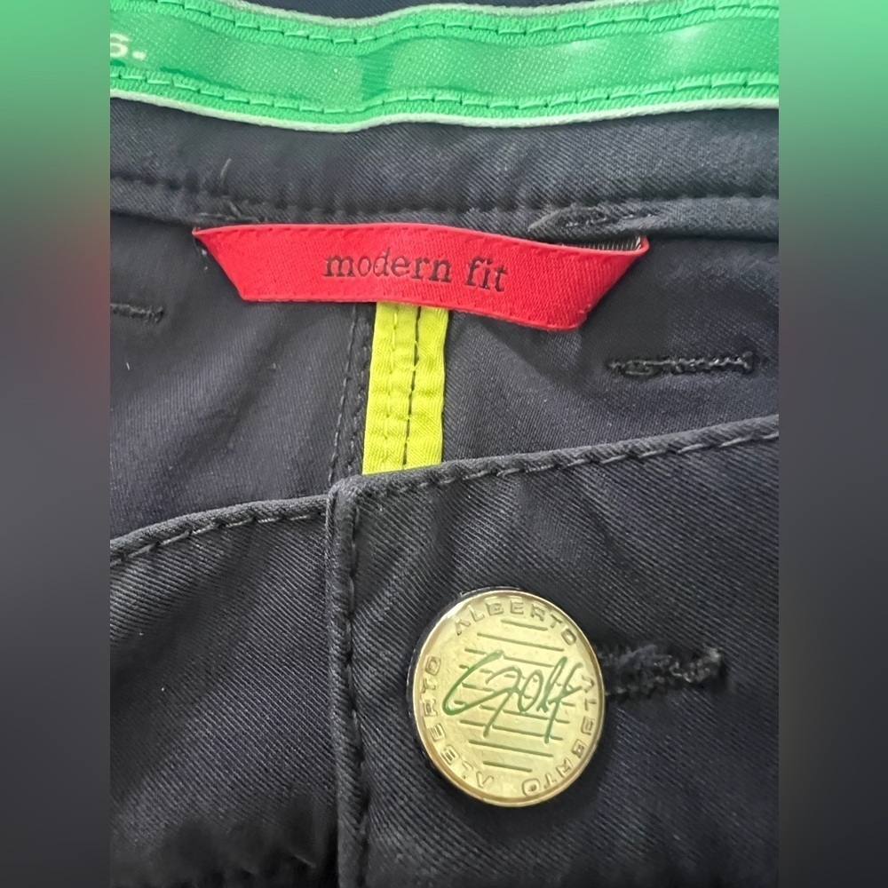 Alberto Golf Pants 3X Dry Cooler Pro Modern Fit Size 30X30 46 - Picture 5 of 10